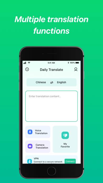 Daily Translate App skärmdump #1