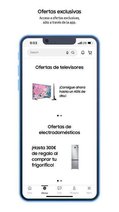 Samsung Shop App skärmdump #2