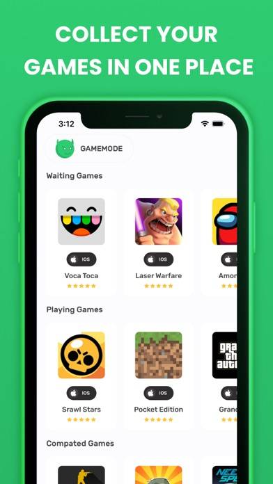 GAMEMODE Uygulama ekran görüntüsü #1