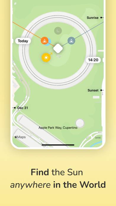 Sunlitt: Sun Position and Path Capture d'écran de l'application #5