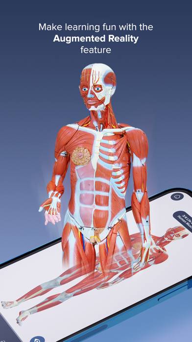 3B Smart Anatomy Schermata dell'app #3