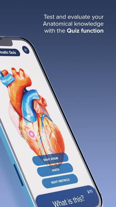 3B Smart Anatomy Schermata dell'app #4