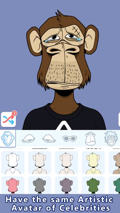 Vlinder Anime Avatar Maker App screenshot #5