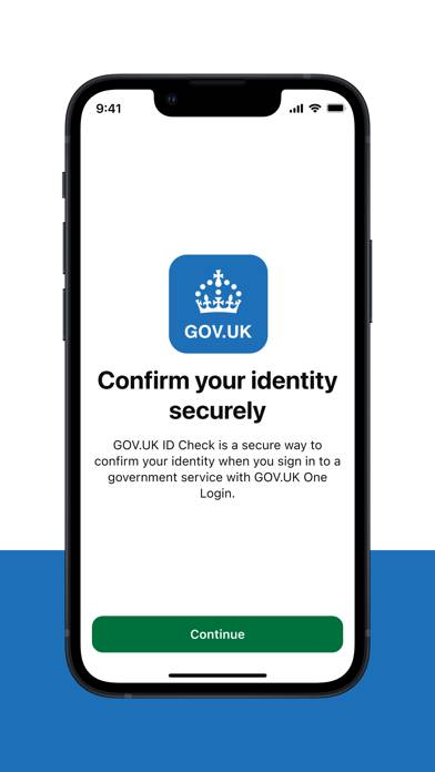 GOV.UK ID Check App-Screenshot