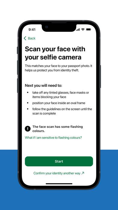 GOV.UK ID Check App-Screenshot