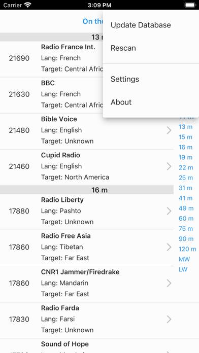 Shortwave Guide Capture d'écran de l'application #2
