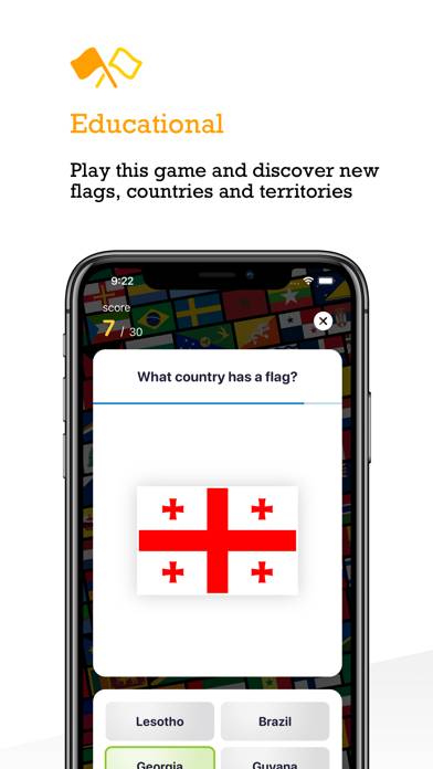 Globe Flags and Countries screenshot