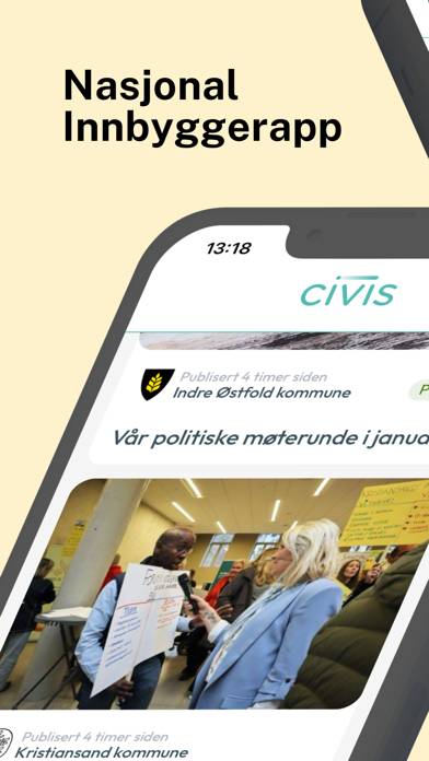 Civis Innbygger skärmdump