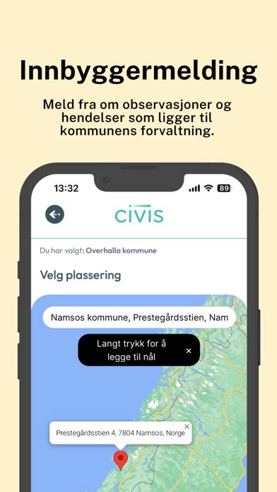 Civis Innbygger App screenshot #5