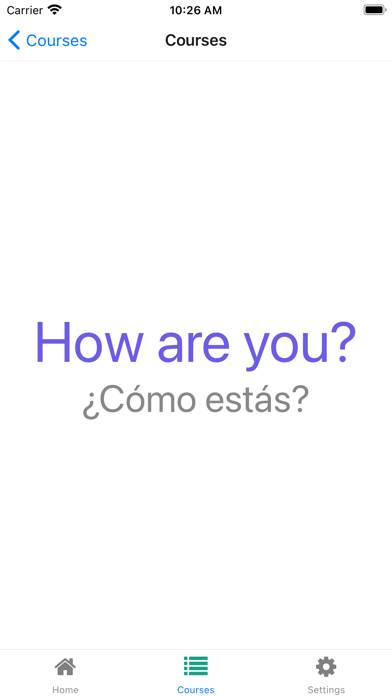 QuickLang: Learn Language Fast Capture d'écran de l'application