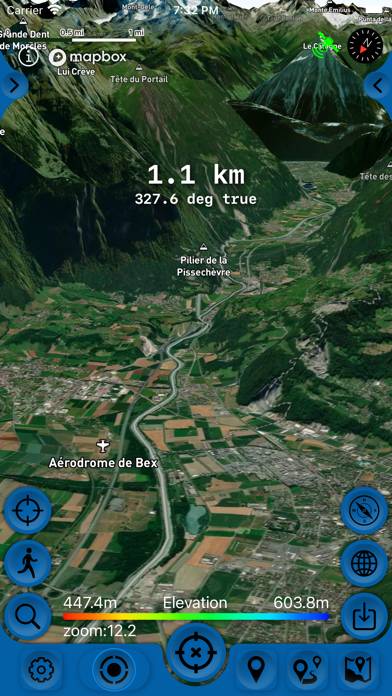 3D Maps:Offline map GPS tracks App screenshot #3