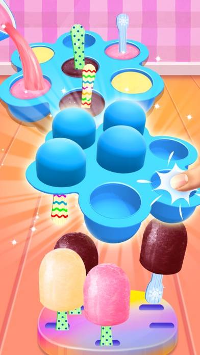 Chocolate Pop it Desserts скриншот игры