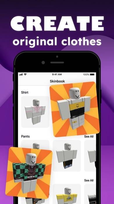 Skins Clothes Maker for Roblox Capture d'écran de l'application #5