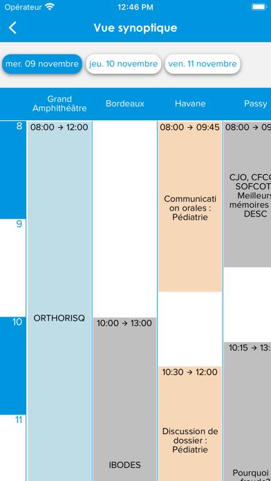 Sofcot Capture d'écran de l'application