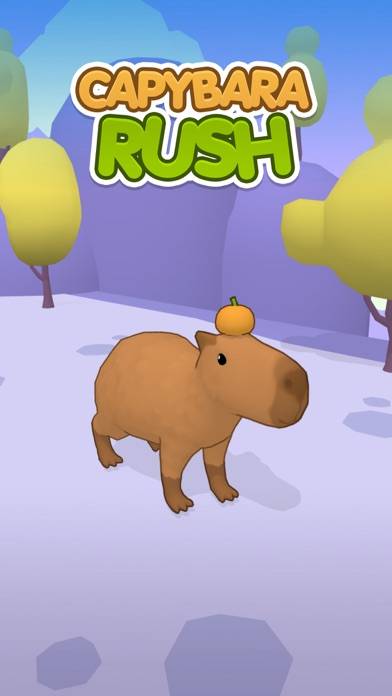 Capybara Rush Captura de pantalla de la aplicación #1