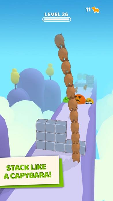 Capybara Rush Schermata dell'app #5