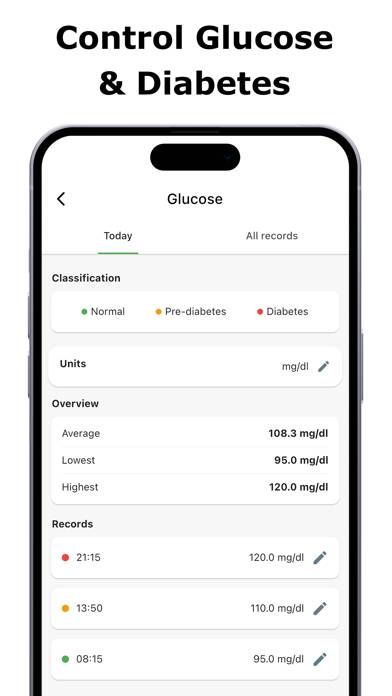 Glycemic Index & Load Tracker Capture d'écran de l'application #6