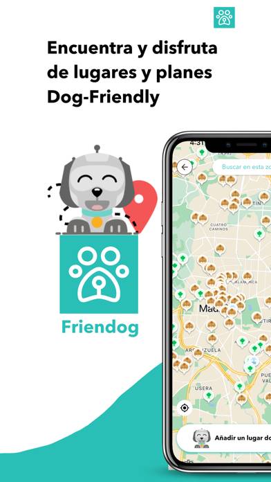Friendog - App para perros captura de pantalla