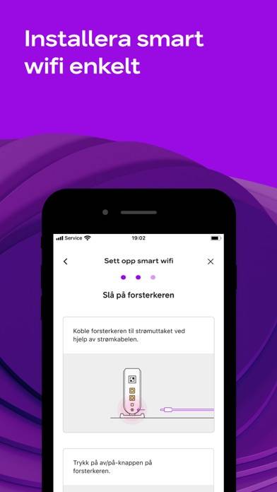 Telia Smart Control App skärmdump