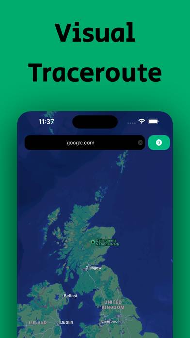 Geo Trace: Traceroute App App screenshot #1
