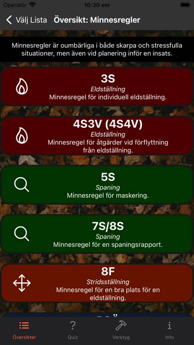 Rustad Soldat App skärmdump #2