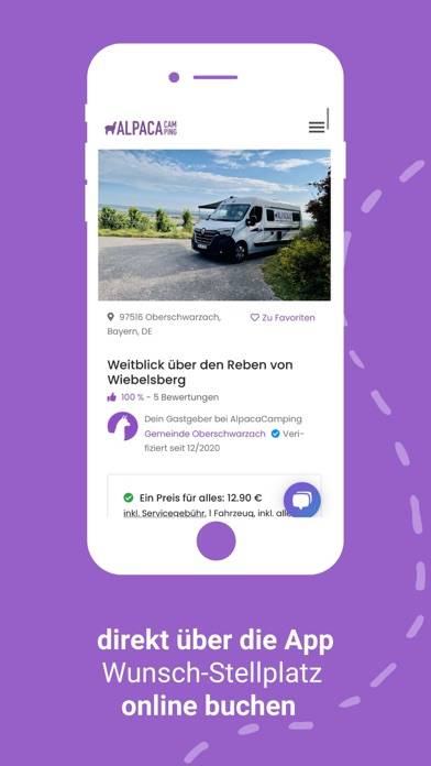 AlpacaCamping Stellplatz Suche App-Screenshot #5