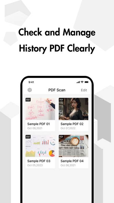 PDF Scan immagine dello schermo