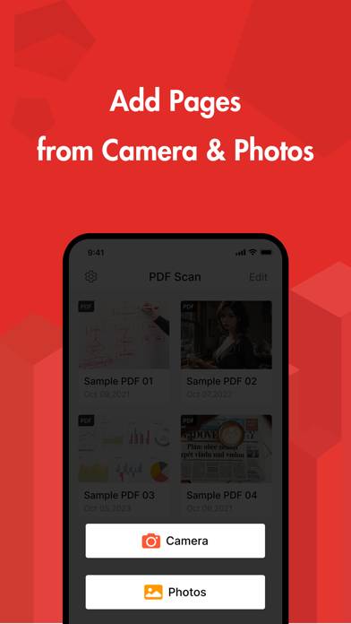 PDF Scan Schermata dell'app