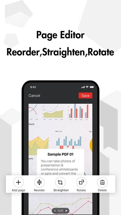 PDF Scan Schermata dell'app