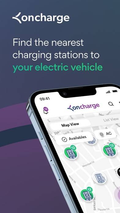 Oncharge – EV charging station Uygulama ekran görüntüsü #1
