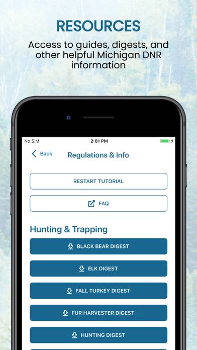 Michigan DNR Hunt Fish App screenshot #5