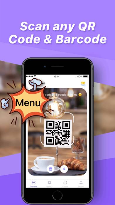 QR Reader for mobile Schermata dell'app #1