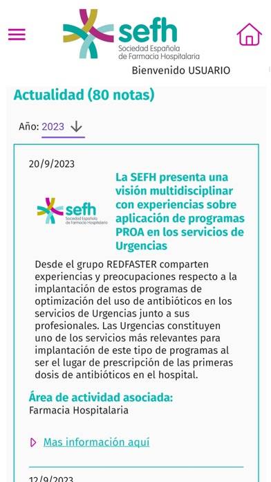 App Sefh Captura de pantalla de la aplicación #4