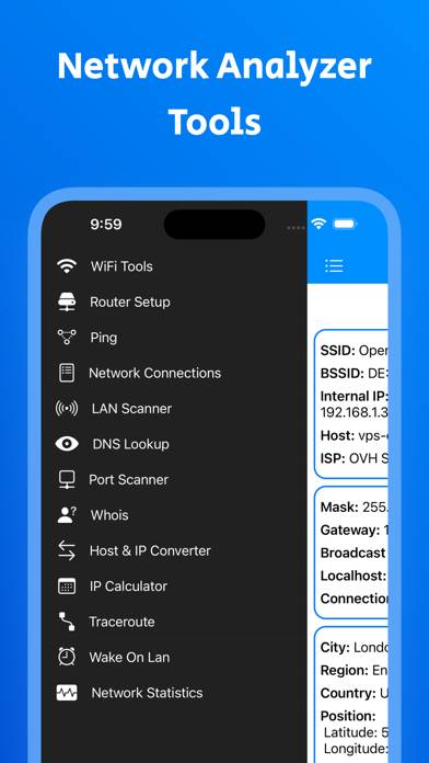 WiFi Tools & Analyzer Скриншот приложения #2
