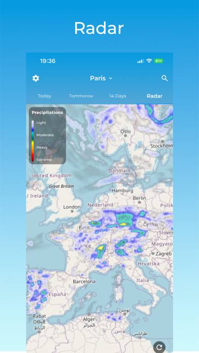 Weather ¨ Скриншот приложения #2
