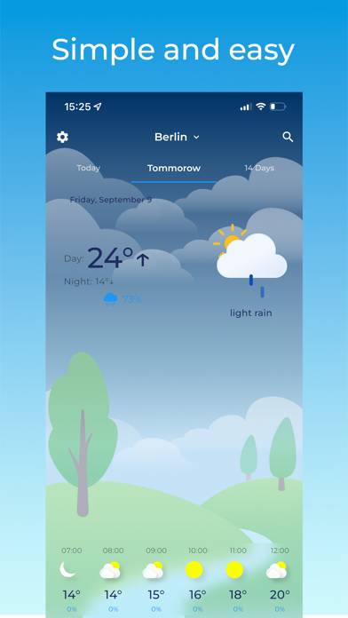 Weather ¨ Скриншот приложения #5