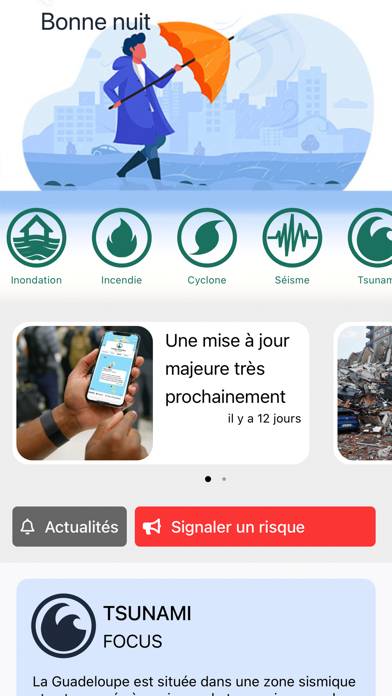 Alerte Cata Capture d'écran de l'application #3