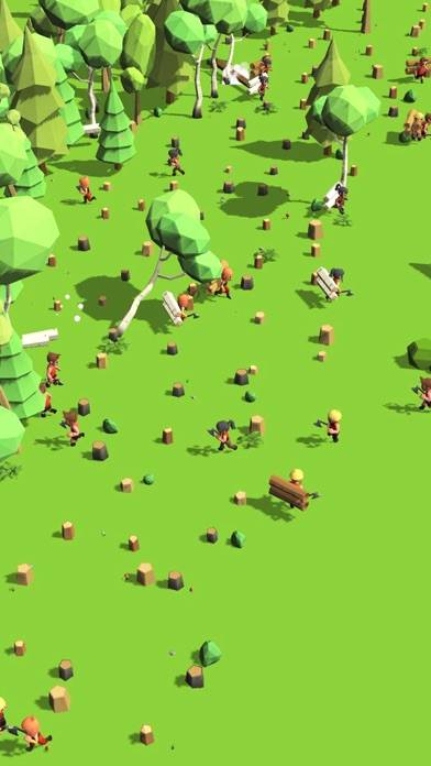 Lumber Empire: Idle Wood Inc schermata del gioco