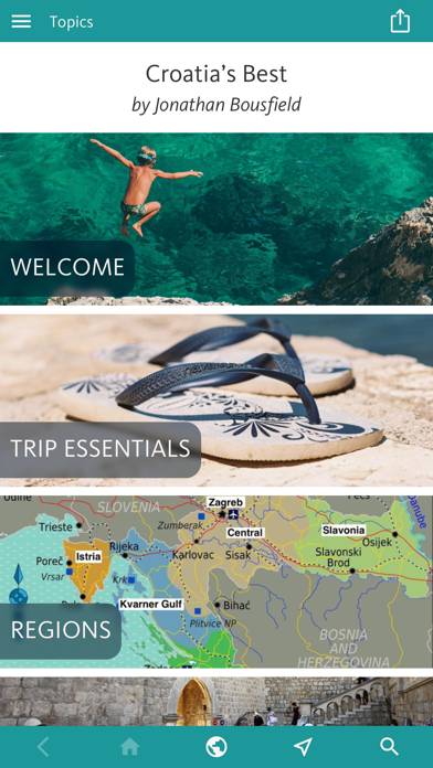 Croatia’s Best: Travel Guide Bildschirmfoto