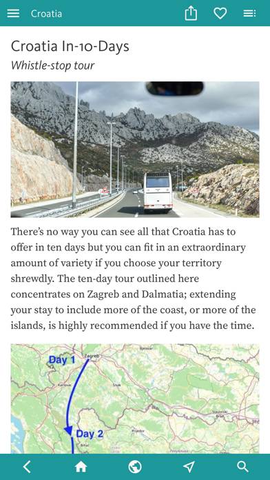 Croatia’s Best: Travel Guide App-Screenshot