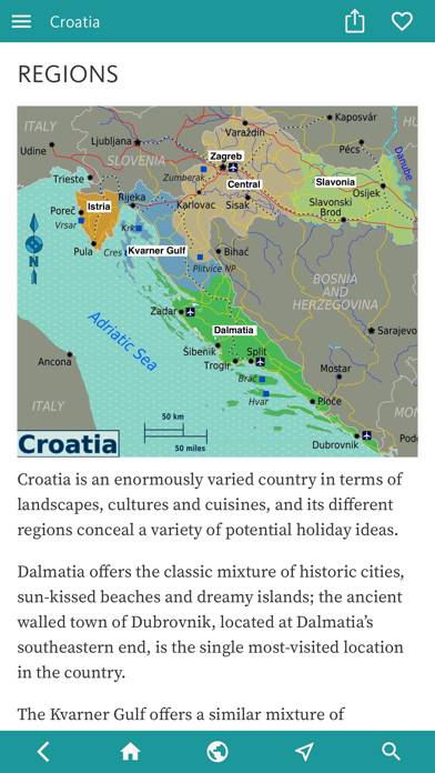 Croatia’s Best: Travel Guide App-Screenshot