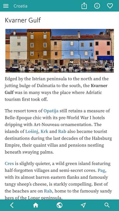 Croatia’s Best: Travel Guide App-Screenshot