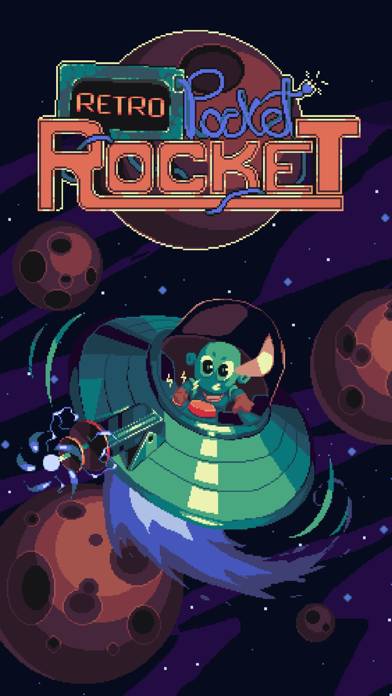 Retro Pocket Rocket Captura de pantalla de la aplicación #4