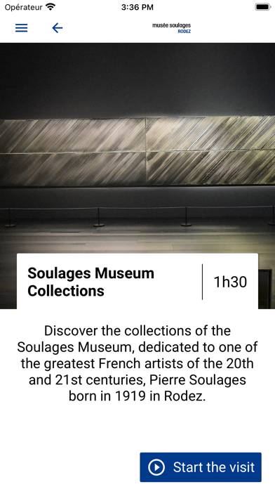 Musée Soulages Rodez Capture d'écran de l'application #2