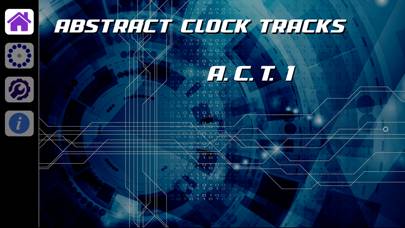 Abstract Clock Tracks App skärmdump #1