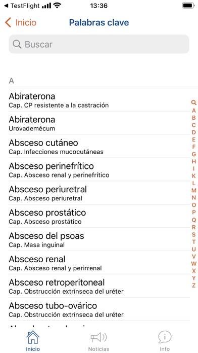 Urología Práctica 5ª edición Captura de pantalla de la aplicación #2