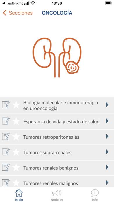 Urología Práctica 5ª edición Captura de pantalla de la aplicación #4