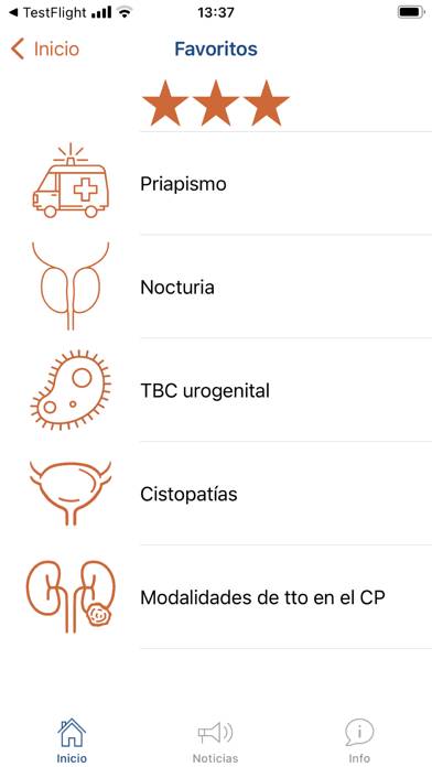 Urología Práctica 5ª edición Captura de pantalla de la aplicación #6
