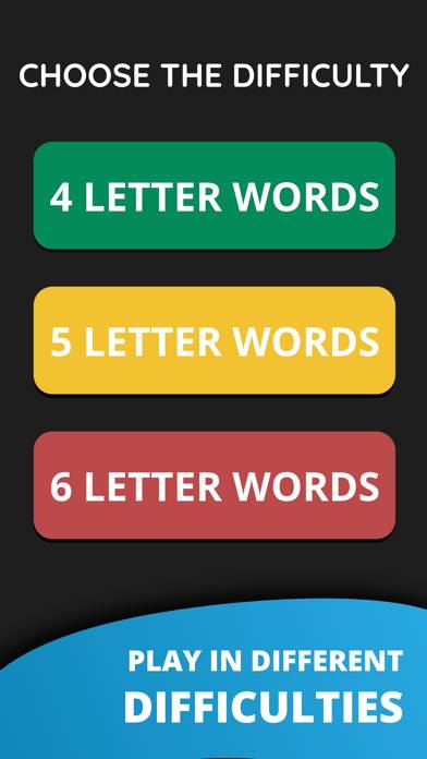 5 Letter Puzzle Schermata dell'app #4