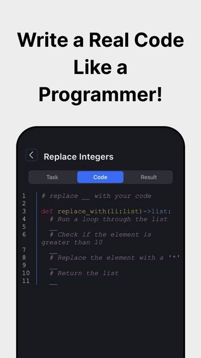 Coding game: Python Java Learn App screenshot #5
